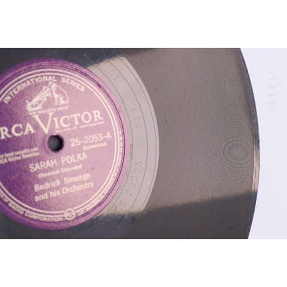 Bedrick Smeage - Sarah Polka / Red Apple Waltz - 1947 10" 78 rpm Record 25-2053 - Picture 9 of 16